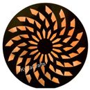14 Inches Round Marble Balcony Table Unique Pattern Inlay Work Coffee Table Top