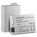 ENEGON 2 batterie agli ioni di litio LP-E8, compatibili con Canon EOS Rebel T2i, T3i, T4i, T5i, EOS 550D, 600D, 650D, 700D, Kiss X4, X5, X6, LC-E8E