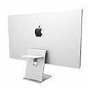 Twelve South Backpack for Apple Studio Display | Ventilated Hidden Storage Shelf with Integrated Mount for Hard Drives and Accessories,0.59L x 3.83W x 5.11H inches, Silver