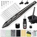 Moricher Hand Stick and Poke Tattoo Kit - Stick n Poke Kit Complete DIY Tattoo Kit Home Tattoo Kit with Ink Tatttoo Needle Accessories for Tattoo Makeup Supplies 16 items
