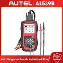 Autel auto link al539b obd2 scanner 12v batterie tester automotive analyzer dc ac avometer 3 in 1