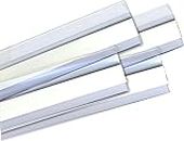 Set of 4 Door Bottom Draft Stoppers -36 Clear Sweeps - Insulate Your Home and Save