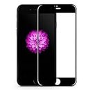 AA19® Tempered Glass Screen Protector Guard For Apple iphone 7 || iphone 8 || iphone se 2020 Elite 6D Series Full Screen Coverage [Edge to Edge] Black