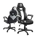 JOYFLY Computer Chair Office Gaming Chair for Adults,Racing Style Ergonomic PC Chair with Adjustable Swivel Chair with Lumbar Support(Black)