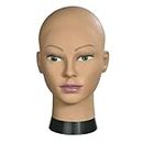 RSM Bald Female Training Head Cosmetology Mannequin Head for Wigs Making and Display with Free clamp …