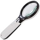 Buyyart New Magnifier 3 LED Light Marrywindix 3X 45X Handheld Magnifier Reading Magnifying Glass Lens Jewelry Loupe