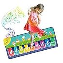 CAREIT Baby Play Mat with 25 Music Sounds - Animal Design Musical Piano Mat, Early Learning Toys for Boys and Girls