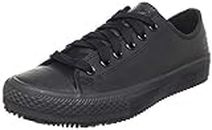 Skechers for Work Women's Gibson-Hardwood Slip-Resistant Sneaker,Black,8 M US