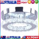 Chandelier Lighting, Close to Ceiling Light in Clear Crystal Lampshade