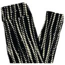 Lularoe Bottoms | Lularoe Girls Leggings S/M Size 2t-6+ Black Ivory Polka Dots Stripes Kids Nwt | Color: Black | Size: Mg