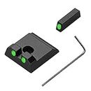Fiber Optic Green Night Sights for Pistol Taurus G2C, PT111, G3, TX22, G2, 709, G2S, PT140, 740, Taurus G2C Accessories Sights Set