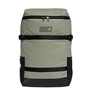 adidas Unisex Hybrid Backpack Tasche, Silver Pebble/Black/Grey Three