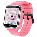 JYNZYUPO Kids Unicorn Smart Watch, 1.54'' Smart Watch Toys Gifts for 3-12 Year Old Boys Girls,Smart Watch for Kids with 24 Games Camera Alarm Music, Educational Birthday Gift for Kids