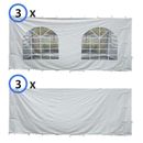 Vinyl Sidewall Kit For 20x40 Tent Outdoor Canopy Party Gazebo Sidewalls Wedding