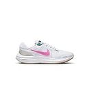 Nike Womens WMNS AIR Zoom Vomero 16 White/Pink Spell-Noise Aqua-Wheat Gold Running Shoe - 5 UK (DA7698-104)