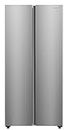 Cookology CSBS460IX 460 Litre Freestanding American Side-by-Side Fridge Freezer, Frost Free, Adjustable Temperature Control with Super Freeze Setting - In Inox