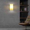 THE LIGHT SHADOW Wall Light, Wall Lamp for Living Room, Bedroom and Dining Hall with Holder and Wire Plug-in Wall Sconce Lighting for Bedside, Kitchen, Hallway, Wall Mounted Light Fixtures (Beige)