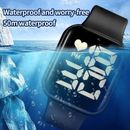 New Smart Watch  Full Touch Screen Sport Fitness Watch nuoto impermeabile