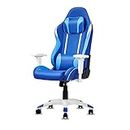 HuAnGaF High-Back Racing Bonded Leather Gaming Chair,Executive Reclining Computer Chair with Lumbar Support Arms Headrest High Back PU Leather Ergonomic Desk Chair Comfortable Anniversary