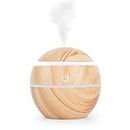 UCEC Humidifiers Wooden Cool Mist Essential Oil Diffuser Aroma Air Humidifier with Colorful Change for Car Office Babies Home Small humidifier for Living Room Bedroom