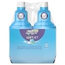 Swiffer WetJet Refill Hardwood Floor Cleaner Solution, Spray Mop Refill, Fresh Scent, 1.25L (2 Count)