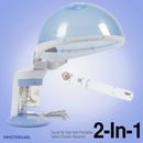 Fit For 2 in 1 use Personal  Women Hair Hot Salon  ion Steamer Equipment