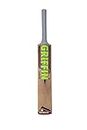 Griffin Kashmir Willow Cricket Bat Youth Size 6 Cricket Bat Chevron Grip Thick Edges Leather Ball Bat for 11-13 Year Old Kashmir Willow Bat for Cork Ball Youth