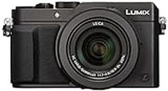Panasonic Lumix DMC-LX100 Digital Camera, 12.8MP, 3.0-Inch Display, 24-75mm Leica DC Vario-Summilux f/1.7-2.8 Lens, 4K Ultra HD Video, HDMI/USB, Wi-Fi, NFC (Black) - International Version