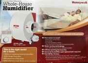 Honeywell Home Whole-House Humidifier and Humidistat, Furnace Duct-Mount HE280A