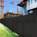 4' 5' 6' 8' Privacy Fence Screen Garden Yard Windscreen Mesh Shade Cover Black