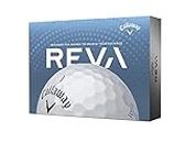 Callaway REVA Golf Balls (one dozen) (2023 Version, White)