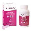 G7 Beauty. Antioxydant cellulaire. Silicium Enrichi En Vitamine E Et Sélénium. Aide Á Maintenir La Santé Et La Beauté De La Peau, Des Cheveux Et Des Ongles. 60 capsules.
