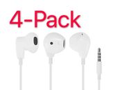 4 Pack New Headphones Earphones With Remote & Mic For Apple iPhone 6S 6 5 5S 4S