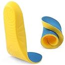 Memory Foam Insoles Shoes Insert for Women and Men Kids Providing Great Shock Absorption and Cushion, Comfortable Insoles for Everyday Use (S (UK Size 2-3.5)