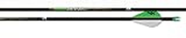 Easton Archery Axis 4MM 340 Arrows - Long Ranfge (.003) 2 inches Blazer Vanes-6PK-430123