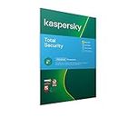 Kaspersky Total Security 2021 | 3 Devices | 1 Year | Antivirus, Secure VPN and Password Manager Included | PC/Mac/Android | UK Activation Code by Post