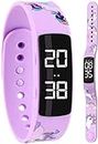 ROBOTE Fitness Tracker for Kids, Activity Sports Tracker Watch Waterproof Fit Smart Watch with Step Tracker Calorie Counter for Kids Women Men (Purple) 8x5.5x3.2cm