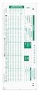 Official Scantron Brand 882-E Answer Sheet (50 Pack)