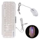  Mouse tastiera per giocatore accessori laptop con cavo Glow USB cablato