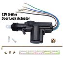 Universal 5 Wire 12V/ Car Auto Motor Heavy Duty Power Door Lock Unlock Actuator