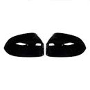 SIKUAI Car Side Rear View Mirror Guard Cover Caps Trims Exterior Decoration Accessories for BMW X3 G01 / X4 G02 2018 2019, Glossy Black