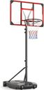 Kids Basketball Hoop Outdoor 4.82-8.53ft Adjustable, Portable Basketball hoop