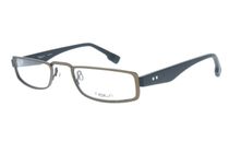 New FLEXON Reading Glasses E1101 210 51-22 Copper Brown Frames Half-Eyes Readers