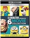 Illumination Presents: 6 Movies Collection - Despicable Me 1, 2 & 3 + Minions + The Secret Life of Pets + Sing (4K UHD) (6-Disc Box Set)
