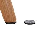 DM Enterprises – 9 pcs Self Adhesive Furniture Feet Grippers Pads Anti Scratches Reduce Noise Pads, Furniture Leg Floor Protector, Non Slip Furniture Pads (Black)