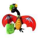 Muñeca de peluche Annalee Halloween Trick or Treat Dragon 2016 8 pulgadas nueva