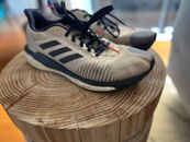 Grey Adidas Mens US 10 Shoes Footwear Runners - Good Condition
