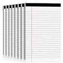 Legal Pads 5 x 8 Inch Note Pads, 8 Pack Notepad for Work Lined Writing Pads of White Paper Narrow Ruled for Office/School/College/Business, Multipurpose Notes Scratch & Memo Pads, (30 Sheets/Pad)