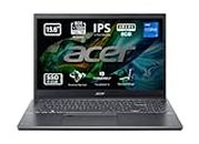 Acer Aspire 5 A515-57 - Ordenador Portátil 15.6" Full HD IPS (Intel Core i7-1255U, 8 GB RAM, 512 GB SSD, Intel Iris Xe Graphics, Sin sistema operativo) Color Negro - Teclado QWERTY Español