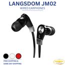 Langsdom Wired Earphones with Mic/ 3.5mm Audio Jack Control - JM02